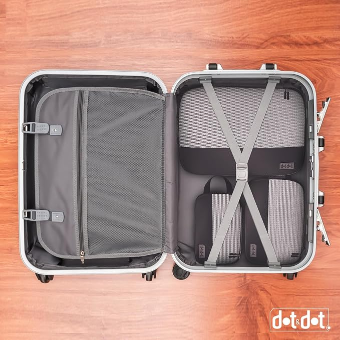 Dot&Dot 4pc Medium Compression Packing Cubes - Image 7