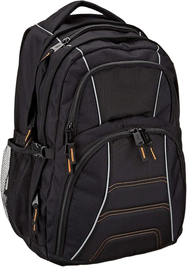 Amazon Basics Laptop Backpack Fits Up to 17-Inch Laptops by AmazonBasics