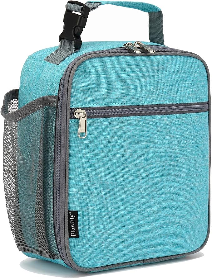 FlowFly Kids Lunch box Insulated Soft Bag Mini Cooler Back to School Thermal by FlowFly