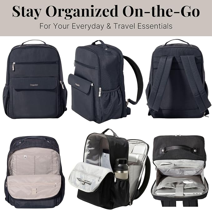 Baggallini Everyday Laptop Backpack - Image 5
