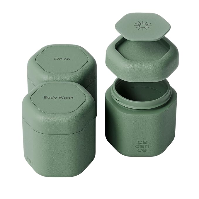 Cadence Travel Containers by KeepYourCadence