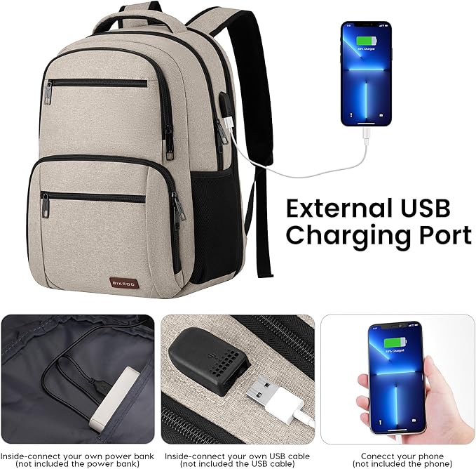 Backpack for Girls Women, School Backpack for Teen Boys, Lightweight Casual - Image 4