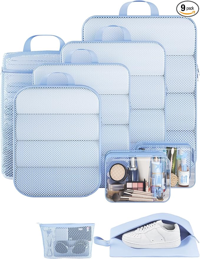 Veken 9/11 Set Compression Packing Cubes by Veken
