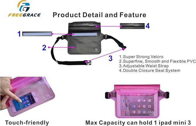 Freegrace Waterproof Pouches - Image 3