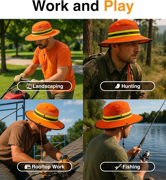 GearTOP Safari Sun Hat for Men and Sun Hats for Women UV Protection UPF 50+ - Image 4