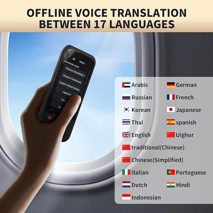 Language Translator Device, Upgraded ChatGpt AI Translator No WiFi Needed - Image 4