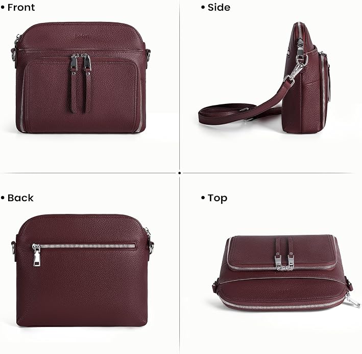befen Genuine Leather Crossbody Purses - Image 7