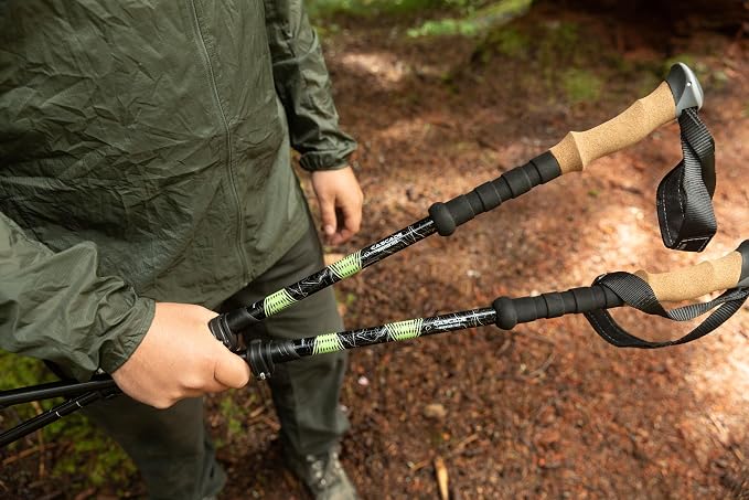 Cascade Mountain Tech Lightweight Aircraft-Grade Aluminum Trekking Poles - Image 7