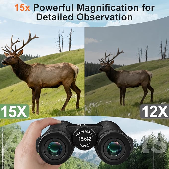 15x42 Binoculars for Adults High Powered - Image 3