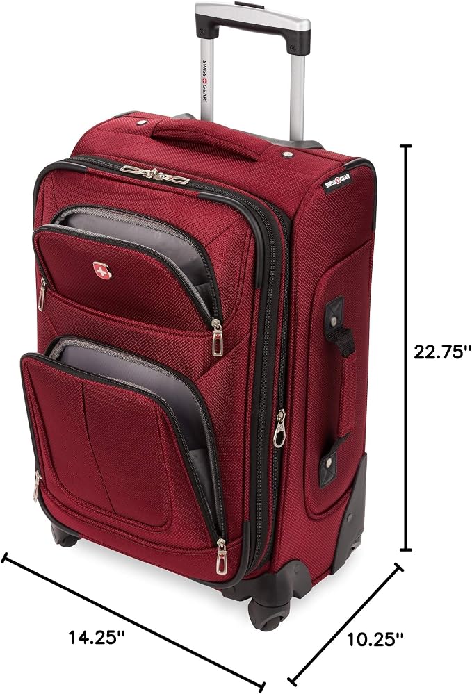 SwissGear Sion Softside Expandable Luggage, Carry-On 21-Inch - Image 11