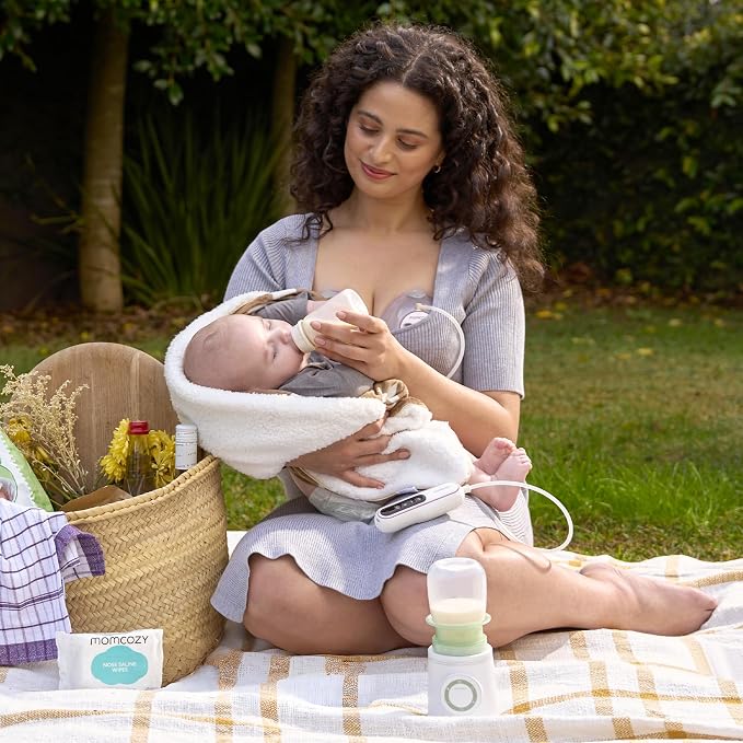 Momcozy Portable Bottle Warmer for Travel, Double Leak-Proof Travel Bottle - Image 7
