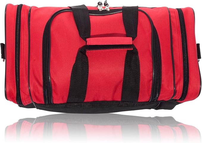 DALIX 17" Blank Duffle Bag Duffel Bag Travel Size Sports Durable Gym Bag - Image 5