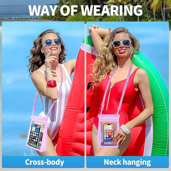 Large Floating Waterproof Phone Pouch, Cell Phone Dry Bag - Image 7