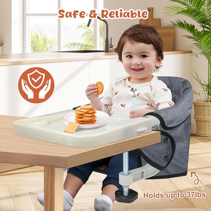 Hook On High Chair, Jozzve Clip on High Chair - Image 5