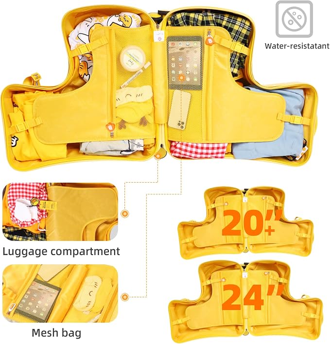 Kids' Lightweight Ride on Luggage - Image 6