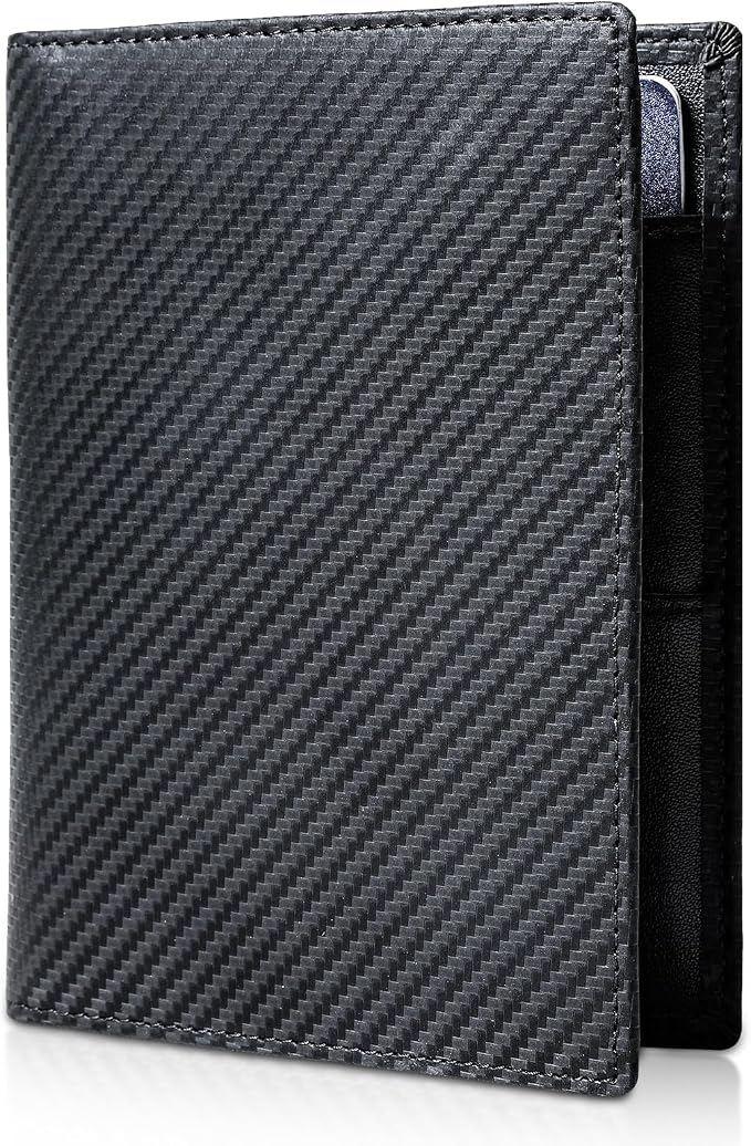 Polare Full Grain Leather Passport Holder RFID Blocking Travel Bifold Wallet by polareoriginal
