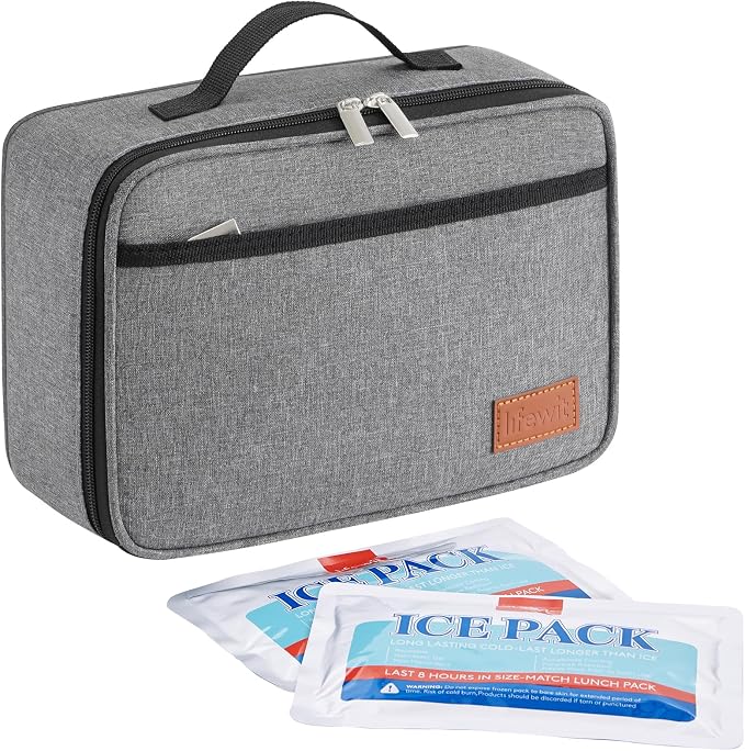 Lifewit Freezable Lunch Box, Insulated Reusable Lunch Bag by Lifewit