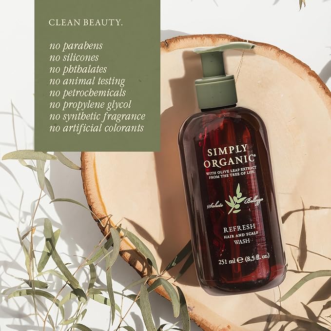 SIMPLY ORGANIC Hair Detox Clarifying Shampoo Scalp Wash, Made in Italy - Image 3