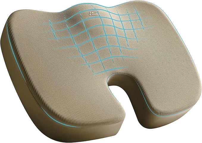 Skechers Memory Foam Seat Cushion, Office Chair Cushion by Skechers