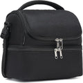 FlowFly Double Decker Cooler Insulated Lunch Bag Large Tote by FlowFly