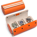 MOZSLY Watch Roll Travel Case 3 Slots Portable Box by MOZSLY