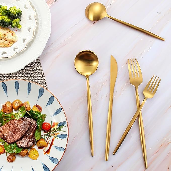 60-Piece Stainless Steel Flatware Set - Image 5