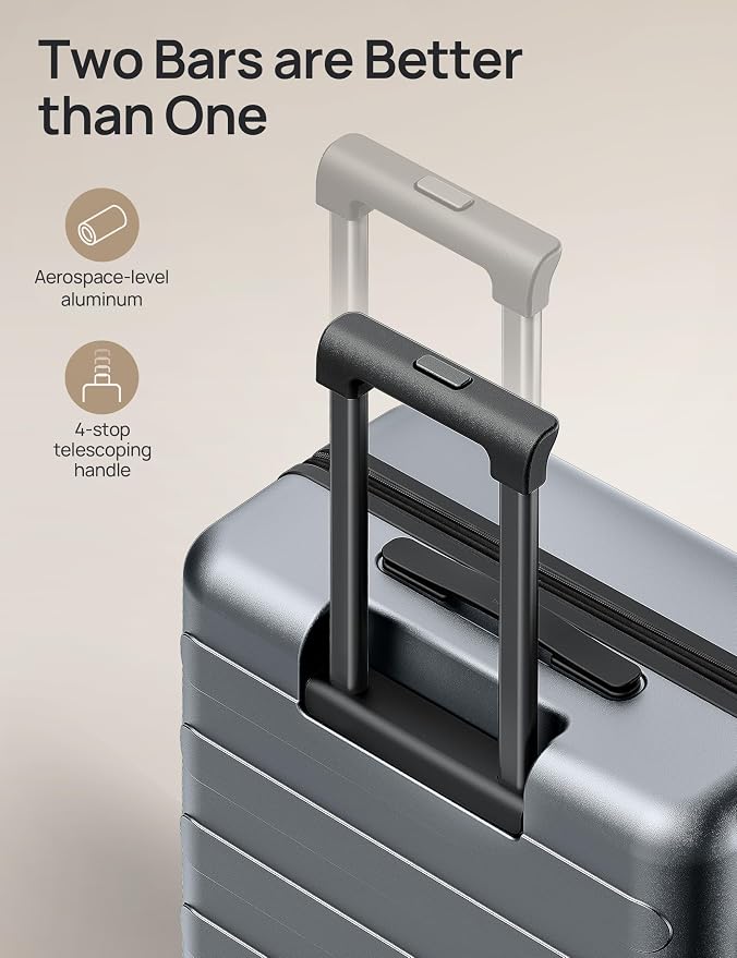 Carry on Luggage 22 X 14 X 9 Airline Approved, 20 Inch Luggage - Image 6