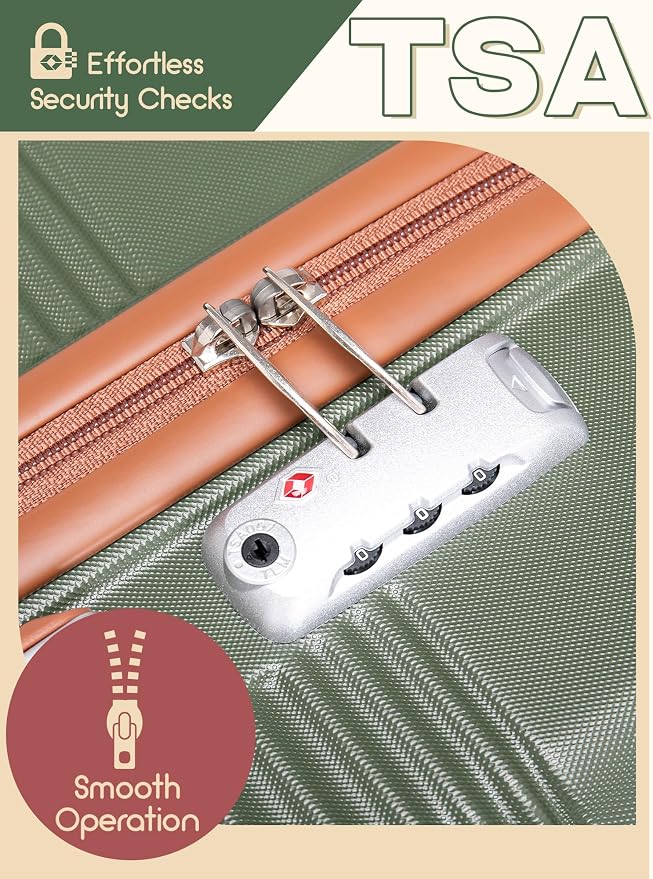 Luggage Sets 5 Piece, Suitcases - Image 4