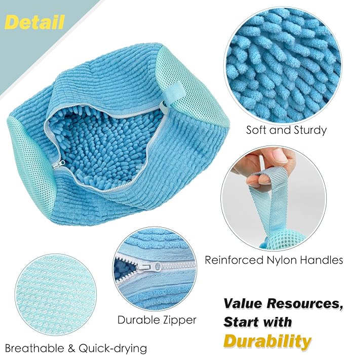 Shoe Washing Machine Bag, Laundry Shoe Bag - Image 3