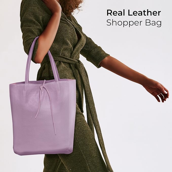 Italian Calf Leather Tote for Women - Image 8