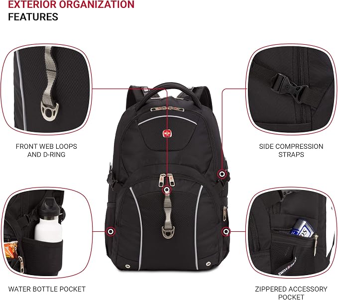 SwissGear 3258 Laptop Backpack - Image 3