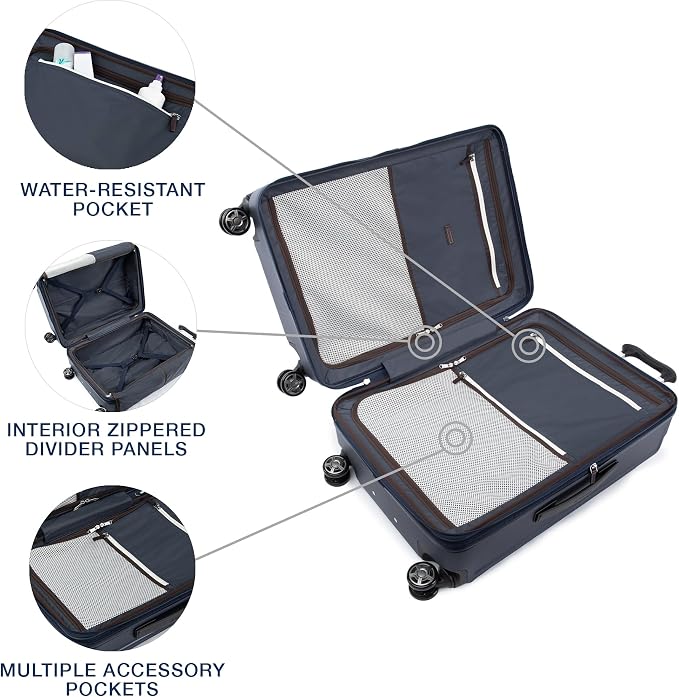 Travelpro Platinum Elite Hardside Expandable Checked Luggage, 8 Wheel Spinner - Image 5