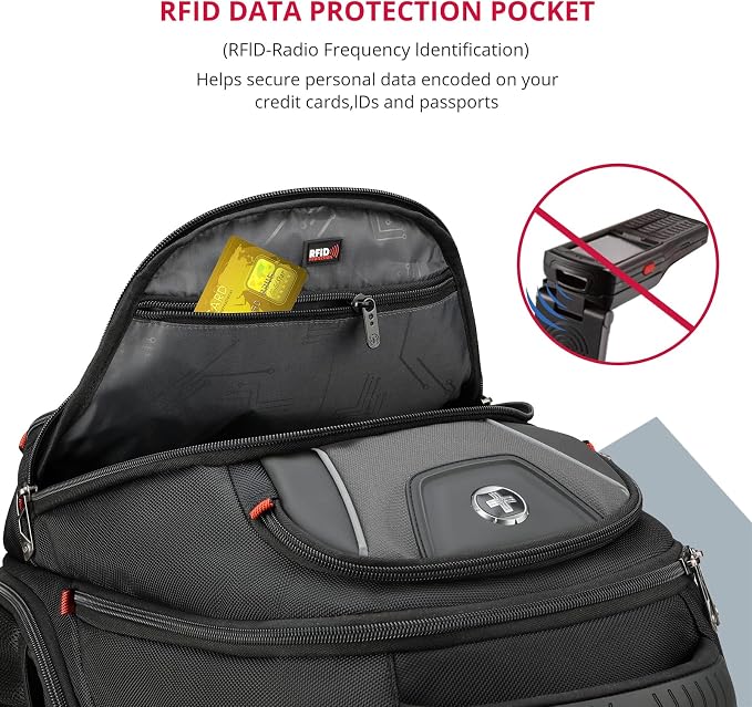 Swissdigital Design Men's Laptop Backpack - Image 6