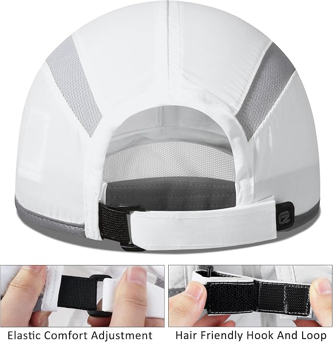 GADIEMKENSD Reflective Folding Outdoor Hat Unstructured Design UPF 50+ Sun - Image 3
