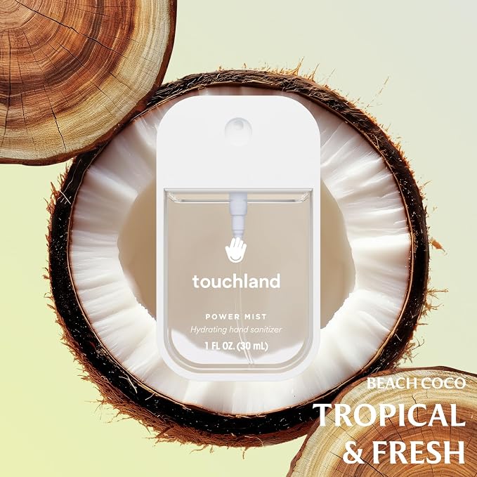 Touchland Power Mist Hydrating Hand Sanitizer Spray, DYE FREE Trio Set - Image 3