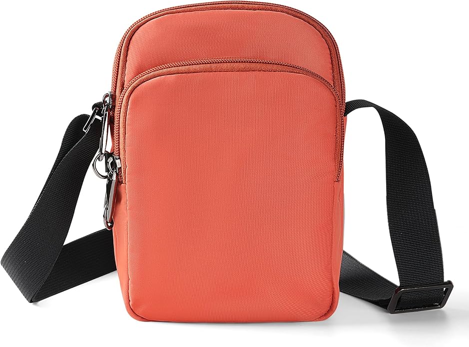 BROADREAM Small Crossbody Bag Men Women, Anti-Theft Crossbody Sling bags by BROADREAM