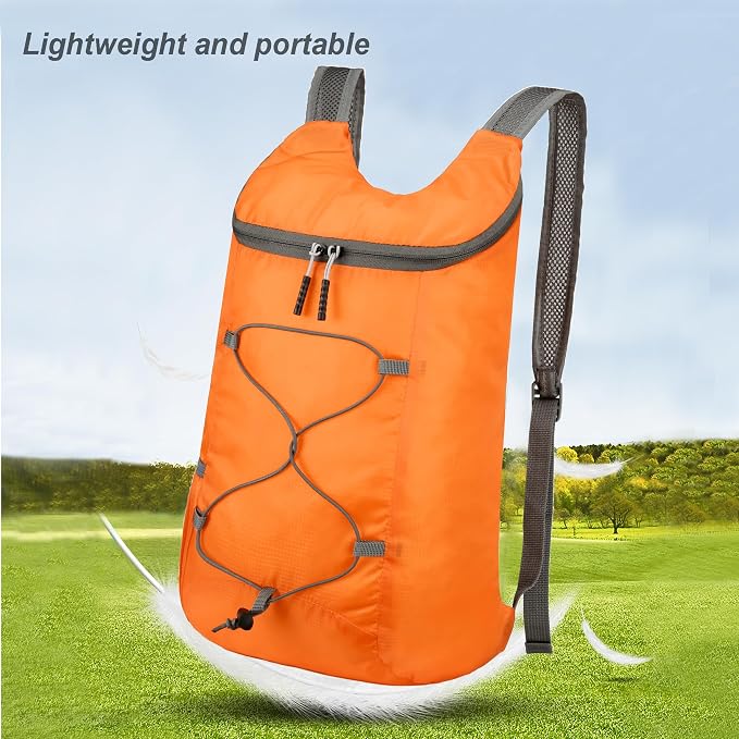 16L Hiking Daypack Lightweight Foldable Travel Backpack Water Repellent Camping - Image 5