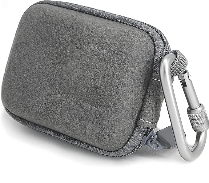 FiTSTILL Grey PU Mini Carrying Case by FitdesignkeepitFitStill