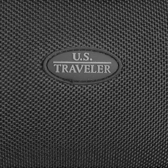 U.S. Traveler Lightweight Rolling 20" Carry On Luggage Softside Suitcase - Image 7