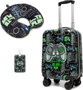Kids Suitcase Set for Boys Hardside Luggage by Homskiii