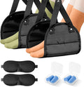 2 Pack Airplane Foot Rest, Portable Airplane Foot Hammock by Unknown