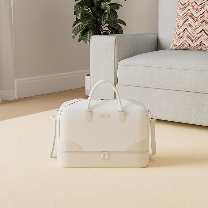 Weekender Bag for Women, Travel Duffel Bag Carry On Overnight Bag - Image 2