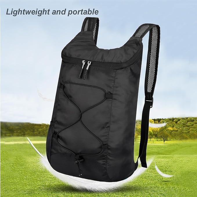 16L Hiking Daypack Lightweight Foldable Travel Backpack Water Repellent Camping - Image 6