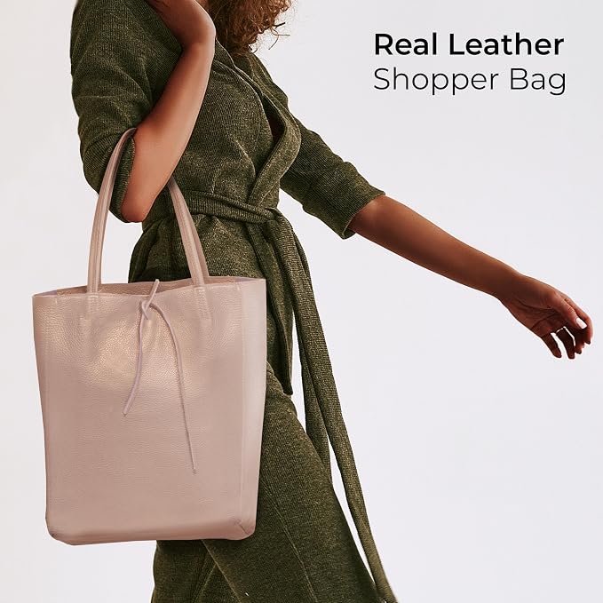 Italian Calf Leather Tote for Women - Image 8