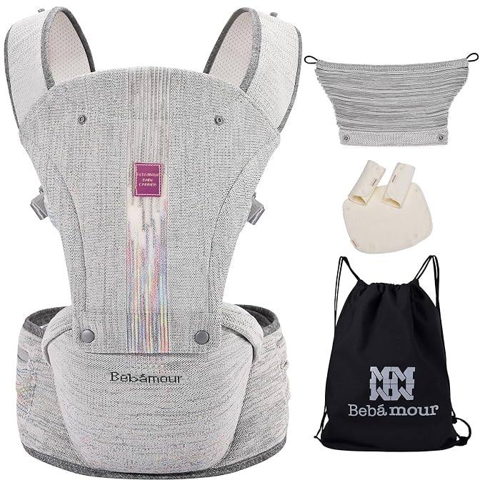 Bebamour Baby Carrier Newborn to Toddler - Image 6