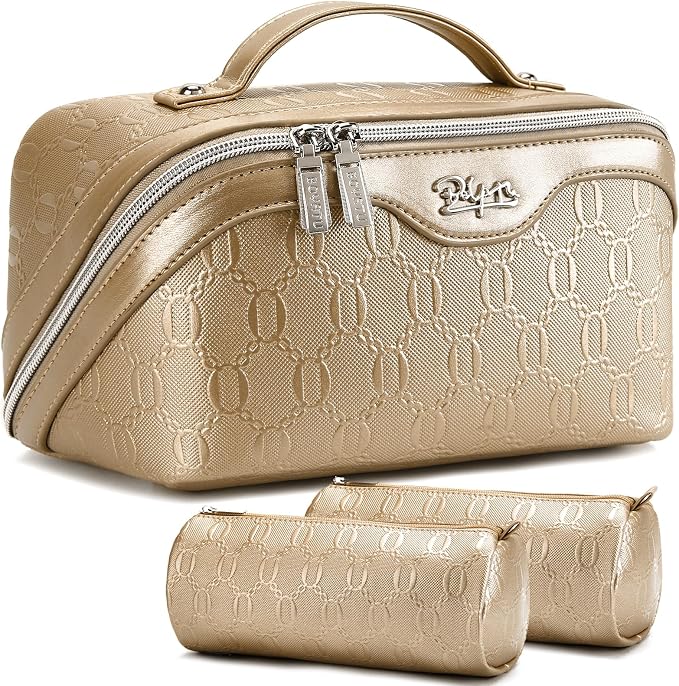 BOYATU Travel Makeup Bag for Women: Cosmetic Organizer Bag by BOYATU