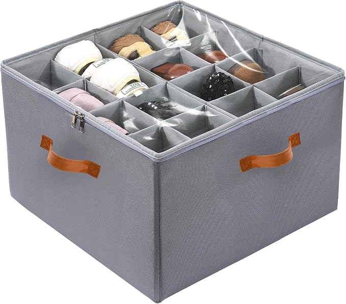 Shoe Organizer for Closet, Fits up to 16 Pairs Shoe Storage by Unknown
