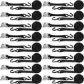 16 Pcs Cambuckle Tie Down Straps 1763lbs Break Strength Securing Straps 1'' x by Riakrum