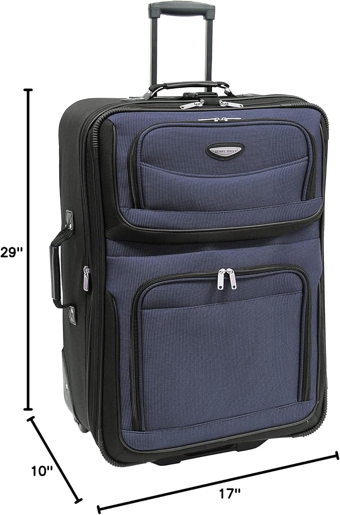 Travel Select Amsterdam Softside Expandable Rolling Luggage, Lightweight - Image 9