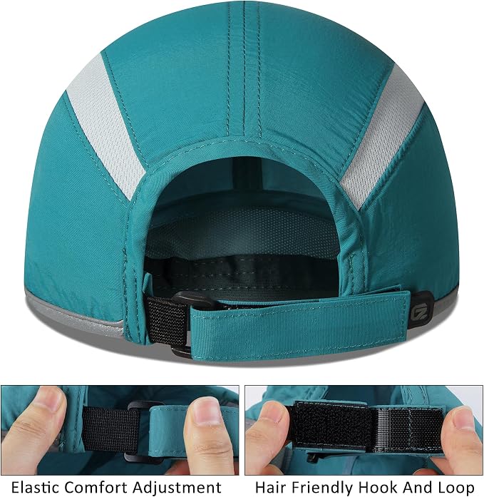 GADIEMKENSD Reflective Folding Outdoor Hat Unstructured Design UPF 50+ Sun - Image 3